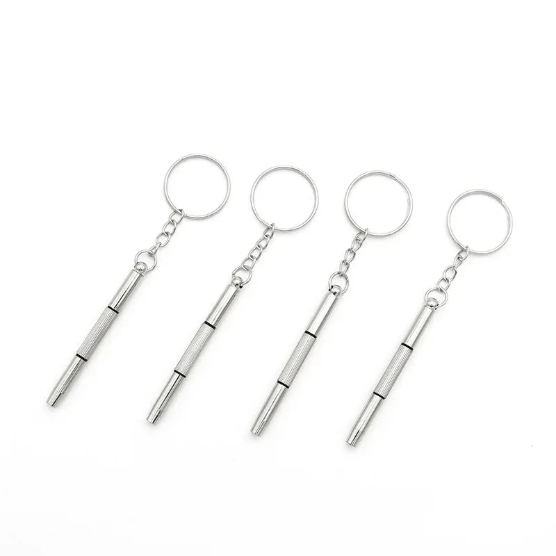 Viewring 1/3/5/10 Portable Eyeglass Repair Screwdriver Keych