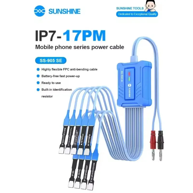 High-Quality SUNSHINE SS-905 SE IPhone Repair Cable - Suppor