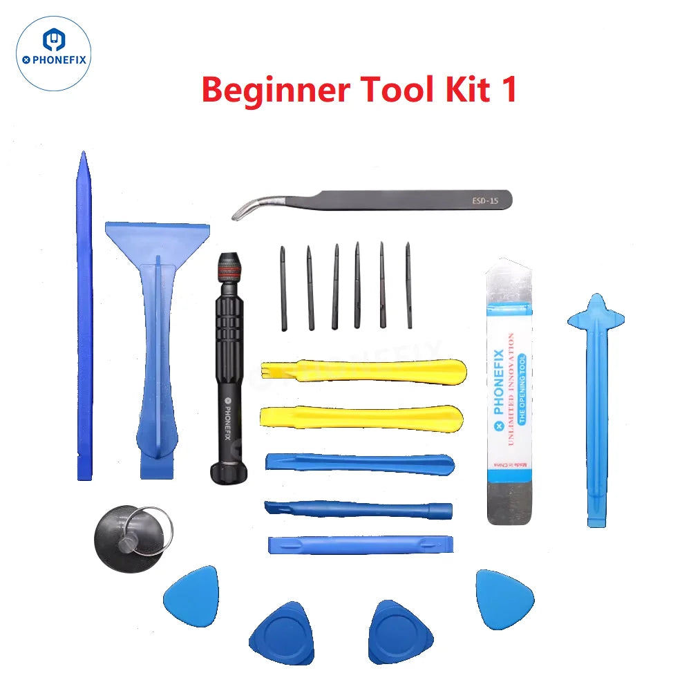 Professional Mobile Phone Screen Opening Repair Set Screwdriver Pry Suction Cup Insulation Pad Disassemble Tools Kit for iPhone