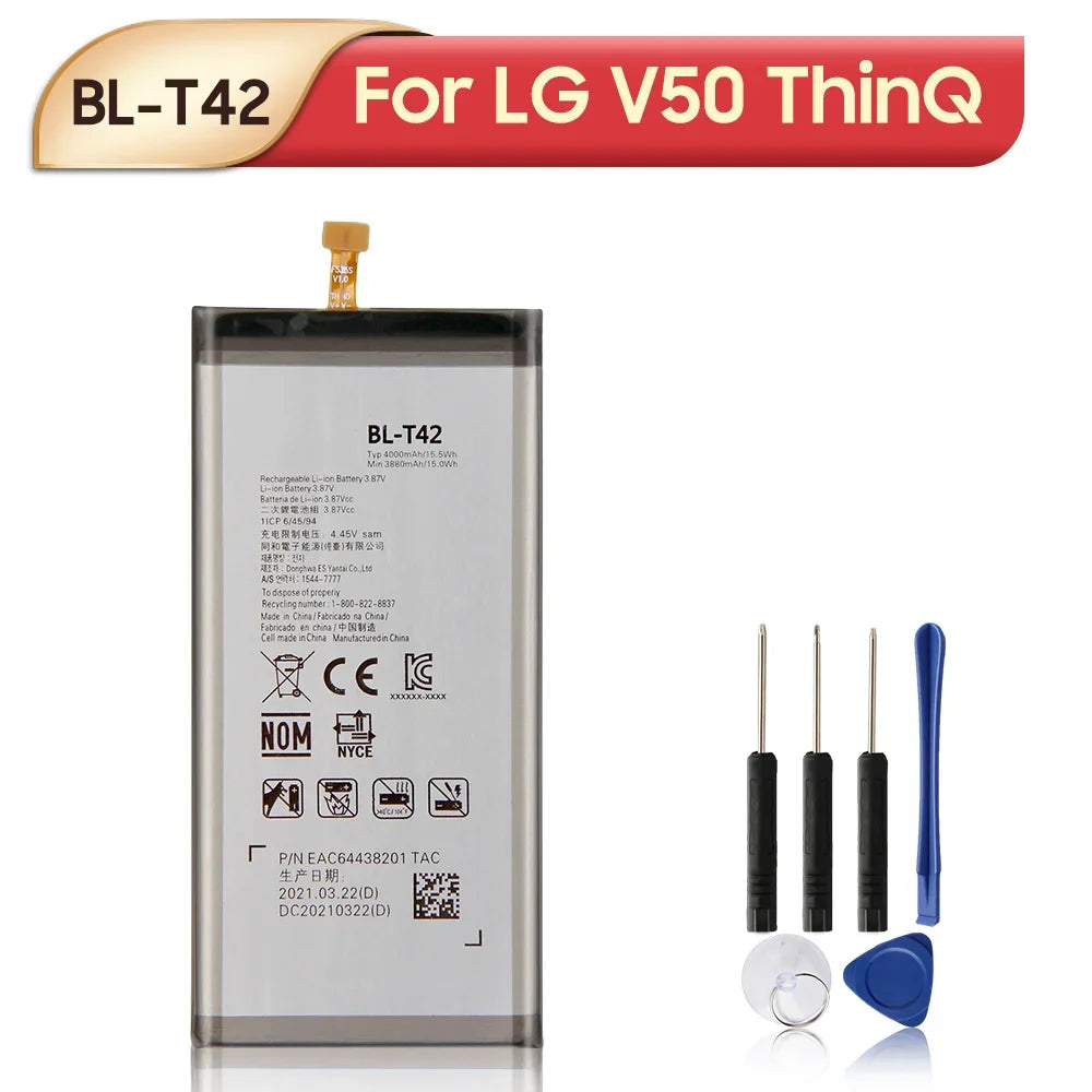 2024 Years Replacement Phone Battery For LG V60 V50 V40 V30 