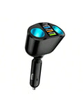 Elough 66W Super Fast Charge QC3.0 Car Charger with 2 in 1 Digital Display Multi functional USB Car Charger