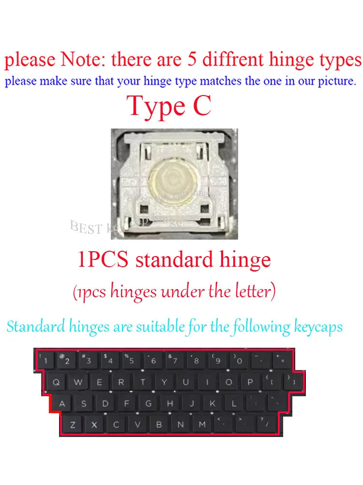 Single Key cap Hinge Scissors Clip Bracket For HP ZHAN66 Pro 14 G4 ProBook 440 G8 G9 445 G8 G9 445R G8 HSN-Q27C Laptop Keyboard