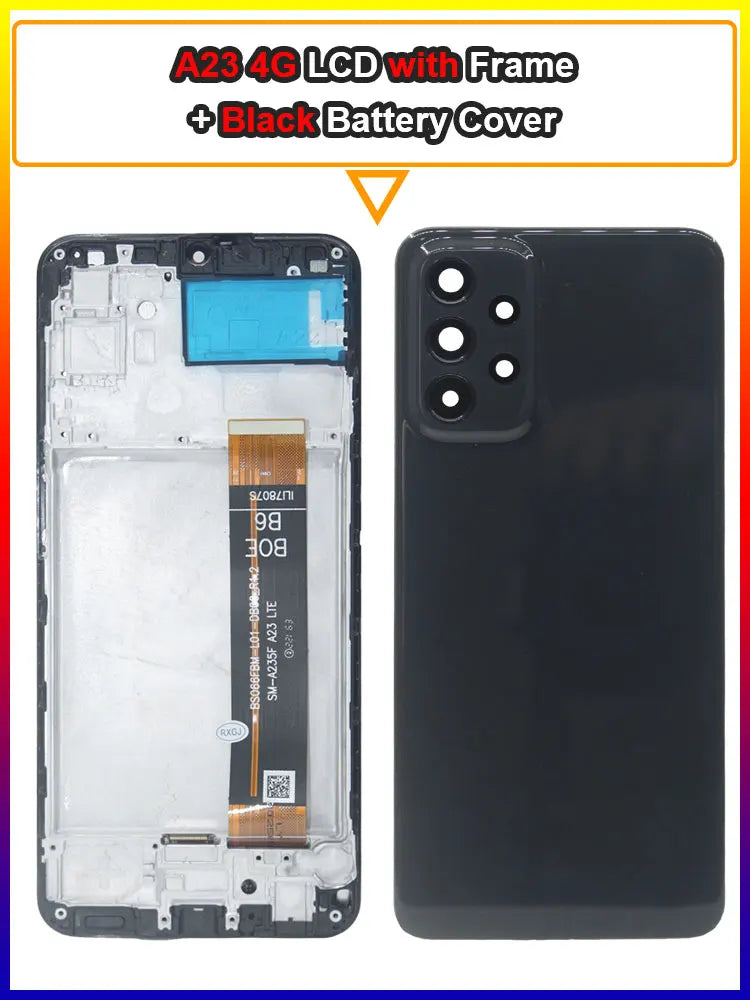 6.6 LCD for Samsung Galaxy A23 4G A235 A235M A235F LCD Display Touch Screen Digitizer Assembly for Samsung A23 4G A235 Phone