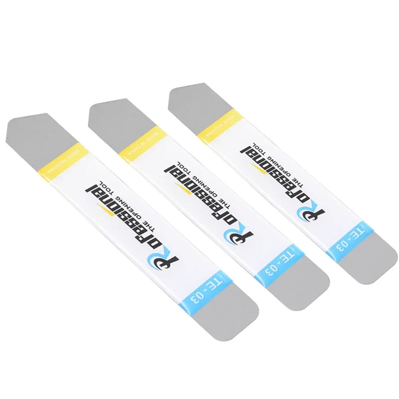 1-6Pcs Stainless Steel Blade Soft Thin Pry Spudger Cell Phone Tablet Screen Battery Opening Tools for Samsung iPhone iPad Opener