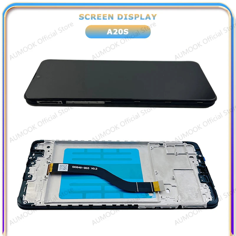 6.5 LCD Display For Samsung Galaxy A20s A207F A207M A2070 To