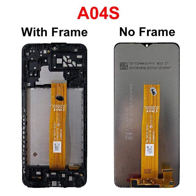 6.5 For Samsung Galaxy A04 LCD SM-A045F Display Touch Screen