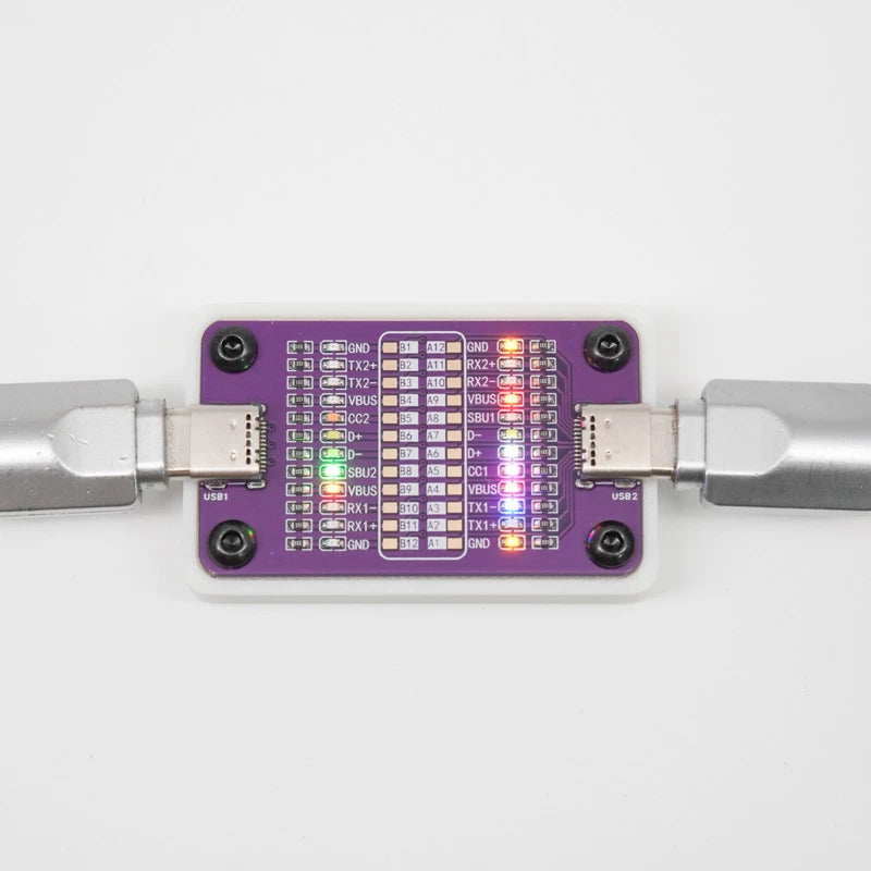 Power-Z CT001 Tester Fast Charging Cable Detection Board Dua