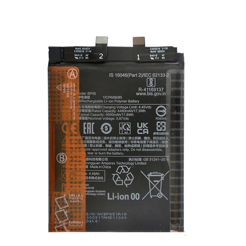 2026 Years 100% Original Phone Replacement Battery BP45 BP46