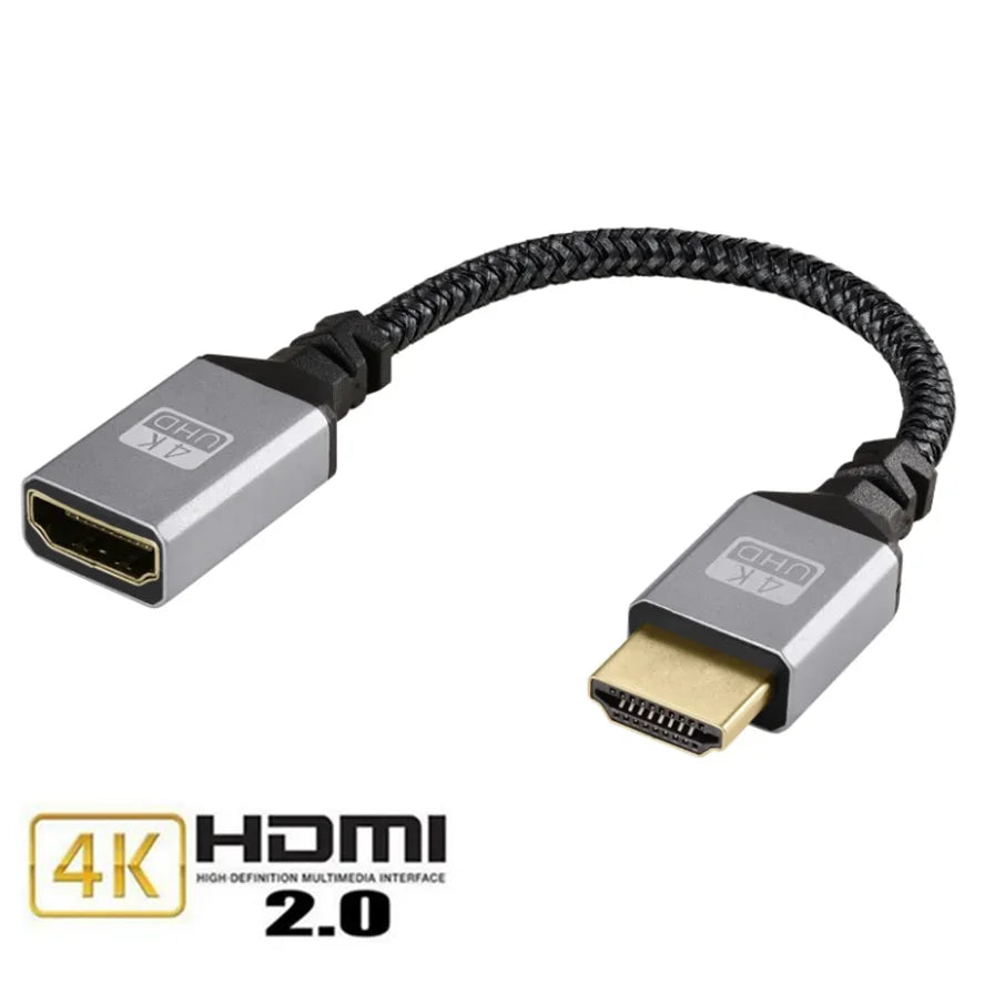 8K HDMI Extension Cable Male To Female 1.5M/2M/3M HDMI 4K 3D
