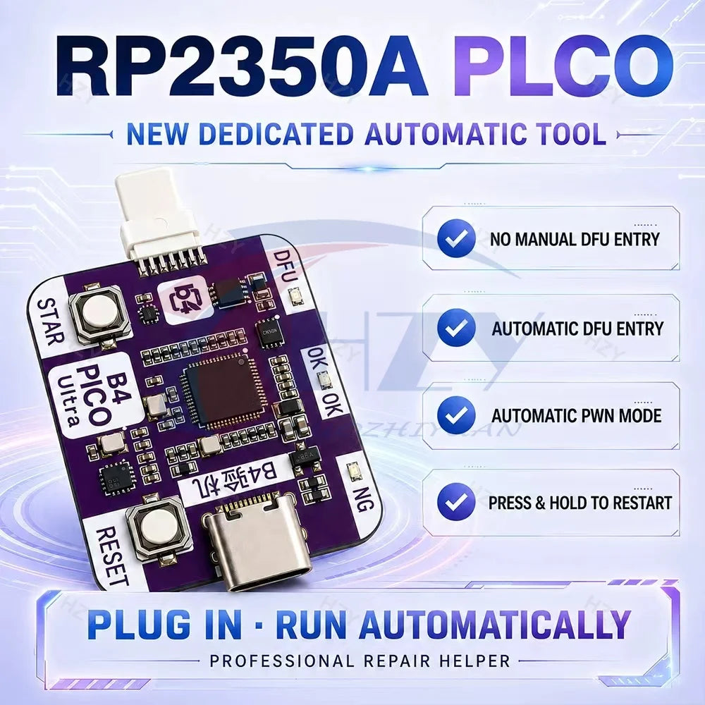 RP2350A PICO Engineering Test Box Auto DFU Tool No Manual DF