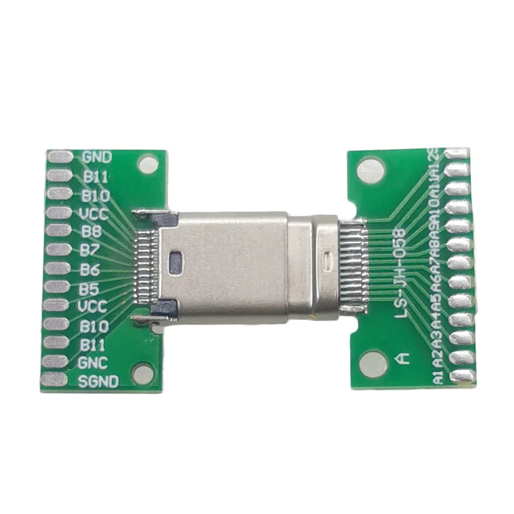 USB 3.1 Type-C Connector Male Female Type C Test PCB Board U