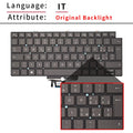 Replacement SP/US/RU/IT Russian Spanish Laptop Keyboard For 