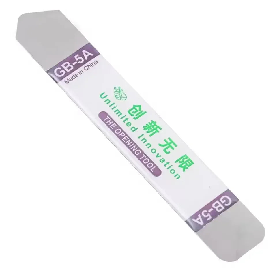 1-6Pcs Metal Flat Soft Blade Crowbar Pry Opener Repair Kit for Mobile Phone Broken Screen Glue Removal Battery Opening Tools