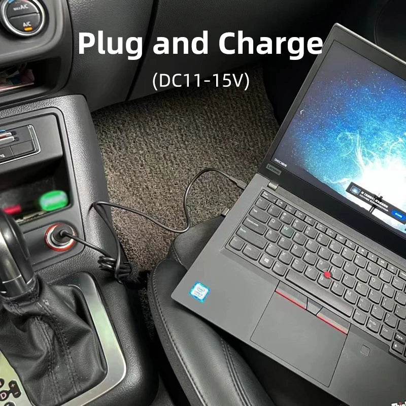 65W 20V USB C Type C PD Car Charger Dc Power Supply Adapter 
