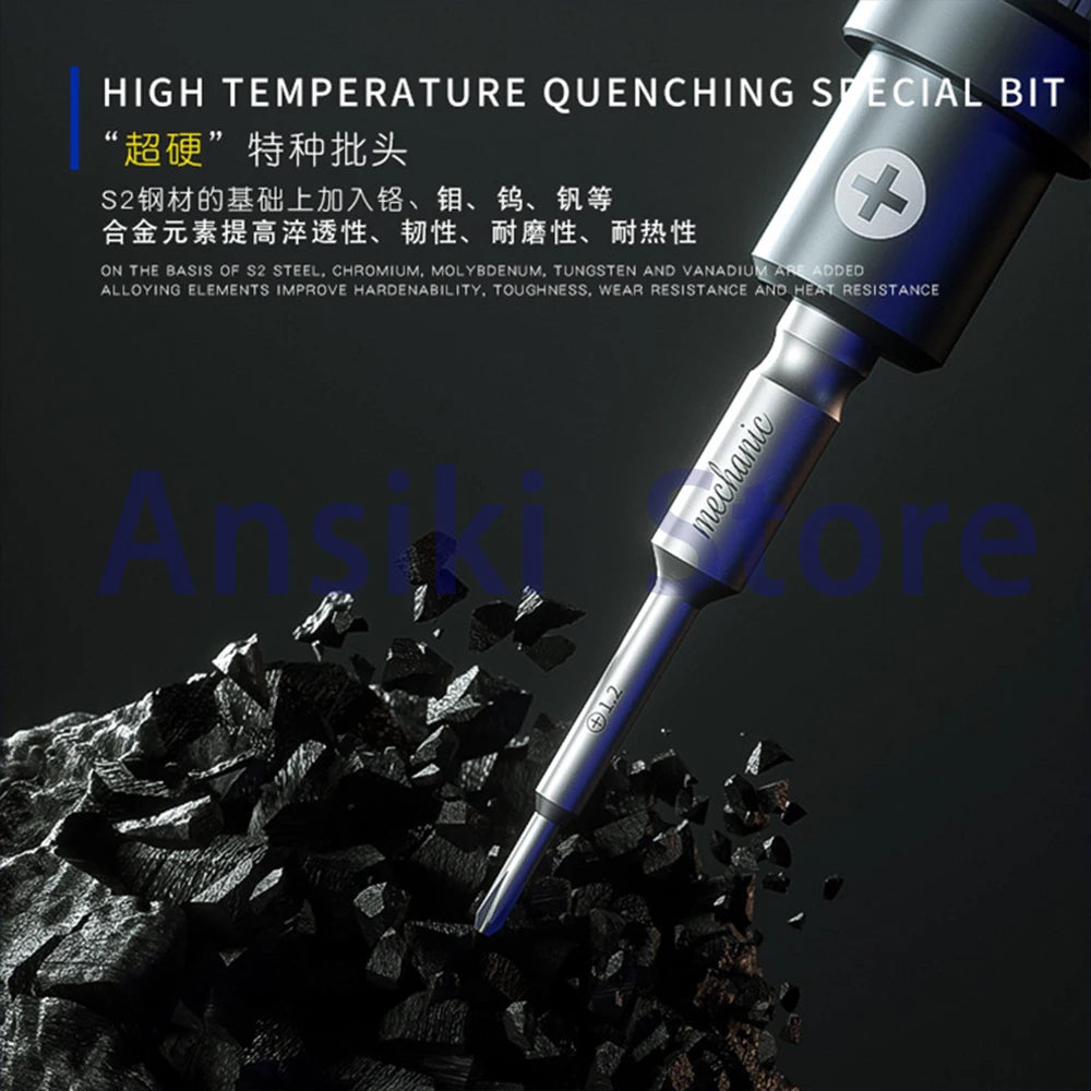 MECHANIC 6 in 1 iShell Precision Screwdriver Set for iPhone1
