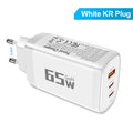 85W GaN USB Type C Charger QC3.0 Quick Charge PPS PD 65W 30W Fast Charging For iPhone 15 14 Pro MacBook Laptop Ipad Samsung