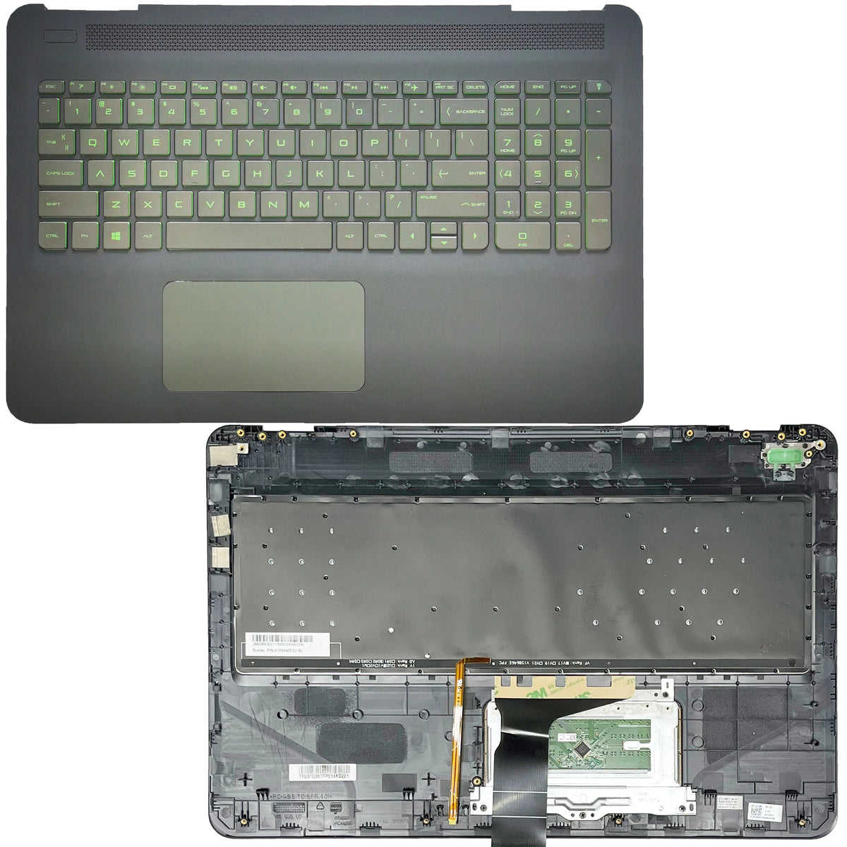 New Laptop Top Case Replace Keyboard For HP OMEN 2Pro 15-AX 15-BC 15-DP 15-AX000 TPN-Q173 Palmrest Upper Cover 859735 905118-001