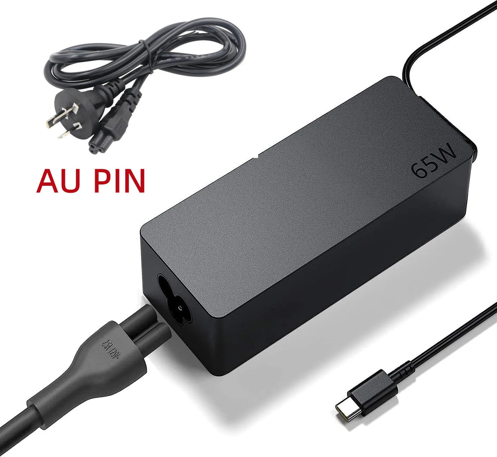 65W USB C Charger Compatible with Lenovo ASUS ACER Samsung HP DELL Huawei Any Laptops or Smart Phones TYPE-C PD Power Adapter