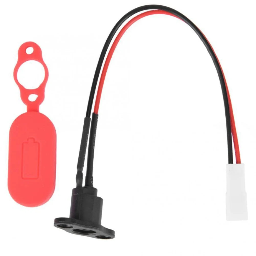 1 Set For M365/PRO Electric Scooter Accessories Charging Head Charging Port Connection Replacement Accessories