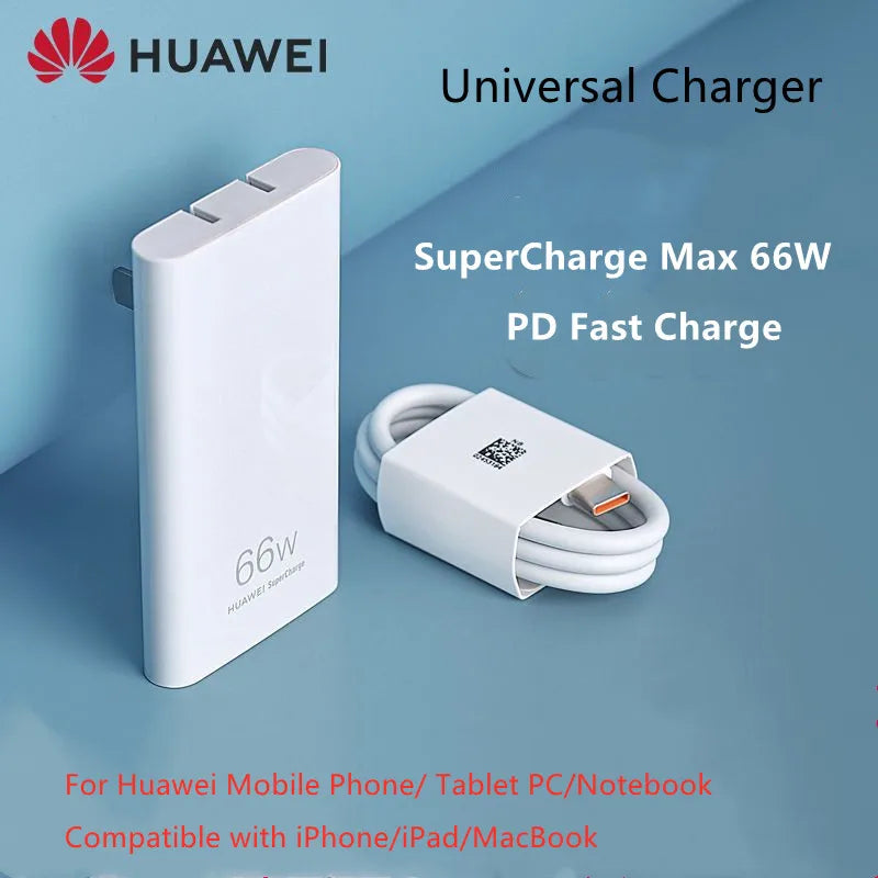 Huawei Slim Universal GaN Charger Max 66W Type-C Output PD F