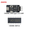 5PCS/1PC CH340C USB Type-C to UART Serial Port Board STC ISP