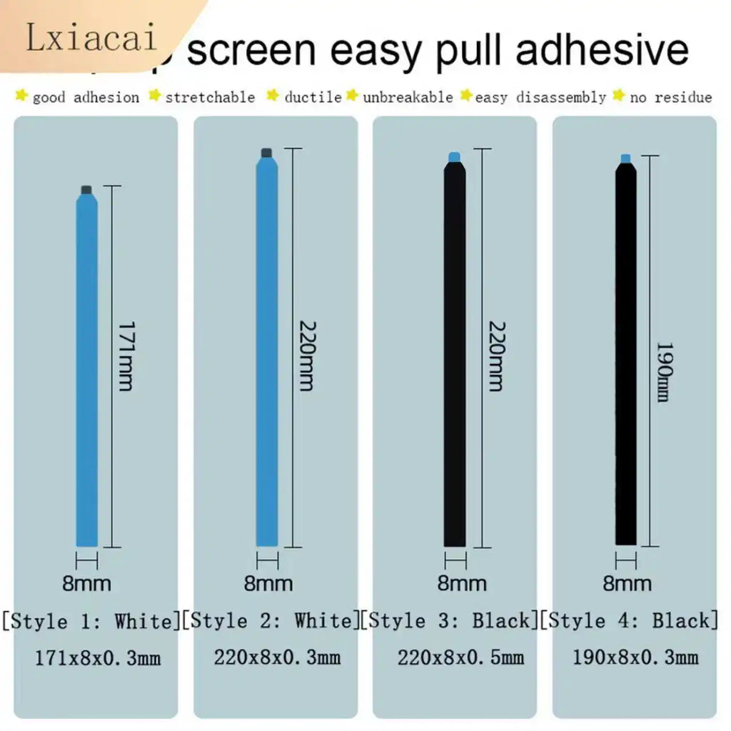 Easy Pull Glue Laptop Screen LCD Tape Display Assembly Refur