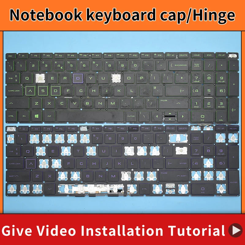 Replacement Keyboard for HP Pavilion Gaming 15-CX0000 CX0001