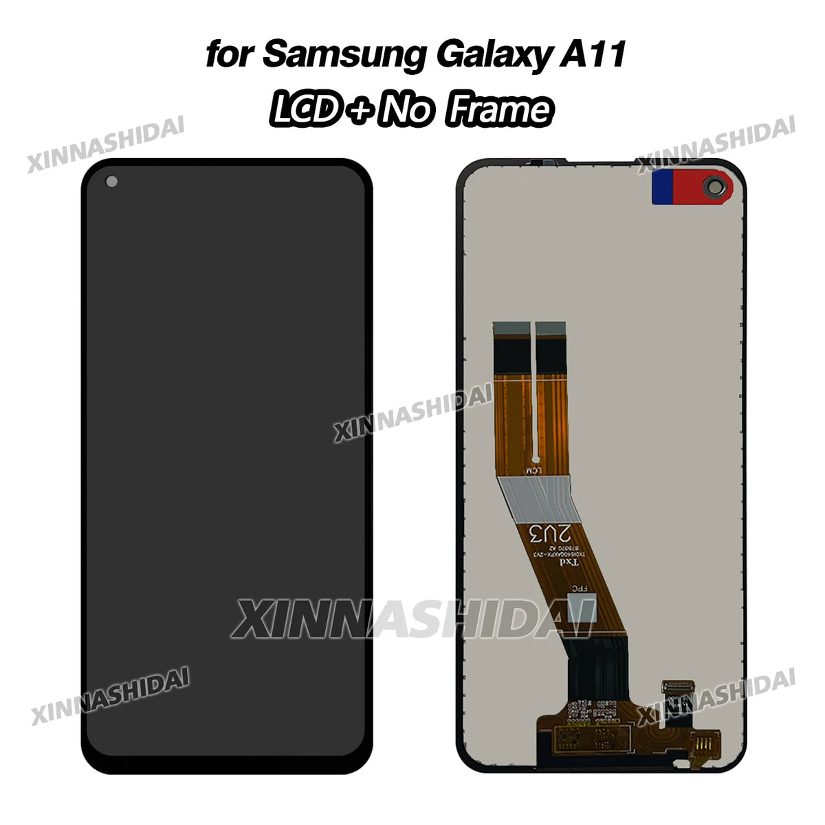 AAA+ Quality Screen 6.4 For SAMSUNG A11 LCD Display Touch Screen Digitizer Assembly Replacement With Frame and Battery Cover
