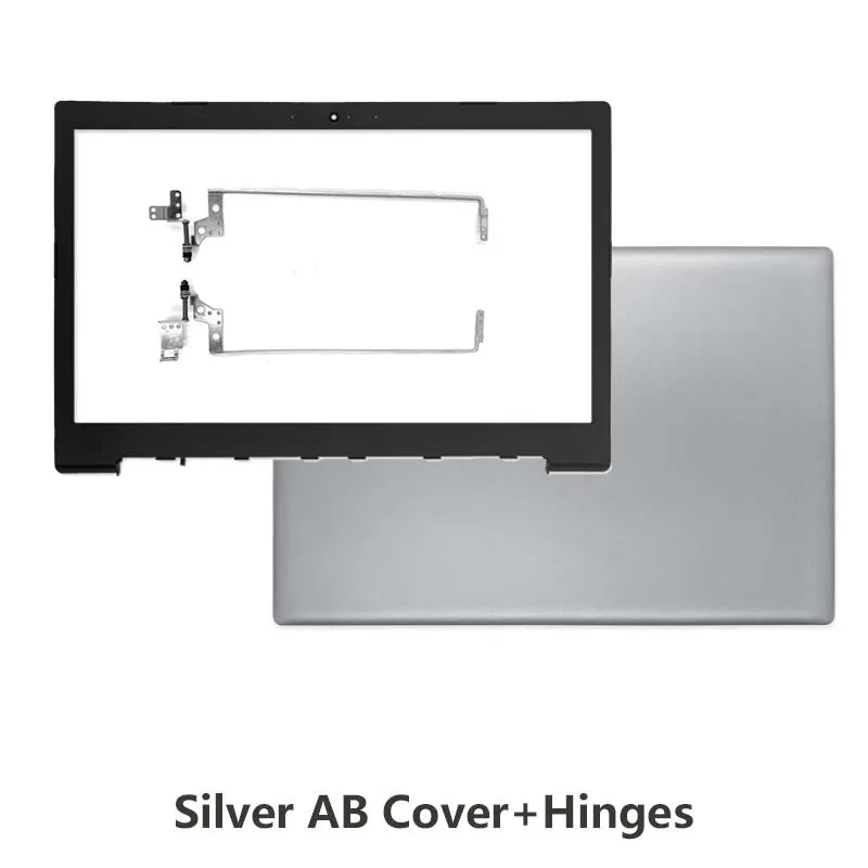 NEW For Ideapad 330-15ICH Laptop LCD Back Cover Front Bezel Palmrest Keyboard Bottom Case Hinges Cover Housing Black 15.6