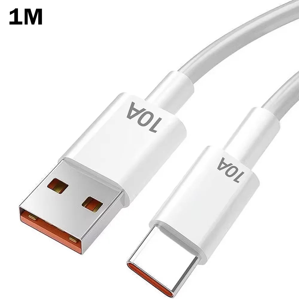 Total 120W Fast Charger USB Type C Cable Fast Charging Phone Power Adapter For iPhone Xiaomi Samsung Quick Charge Wall Charger