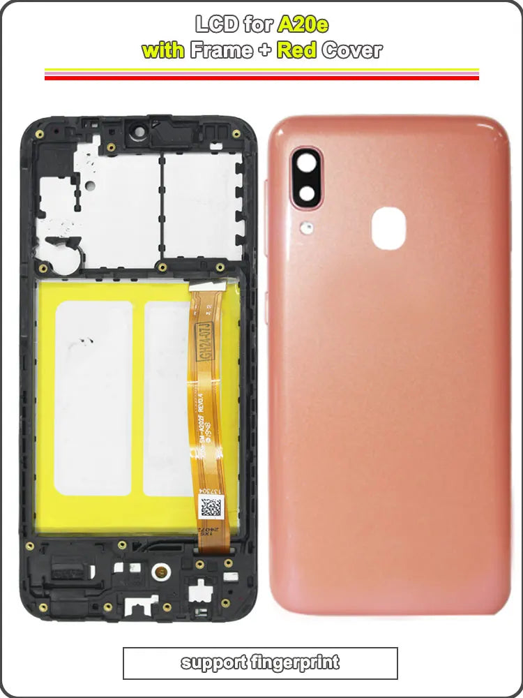 New LCD for Samsung Galaxy A20e LCD Display Touch Screen Digitizer Replacement for Samsung A20e A202 Phone LCD Screen