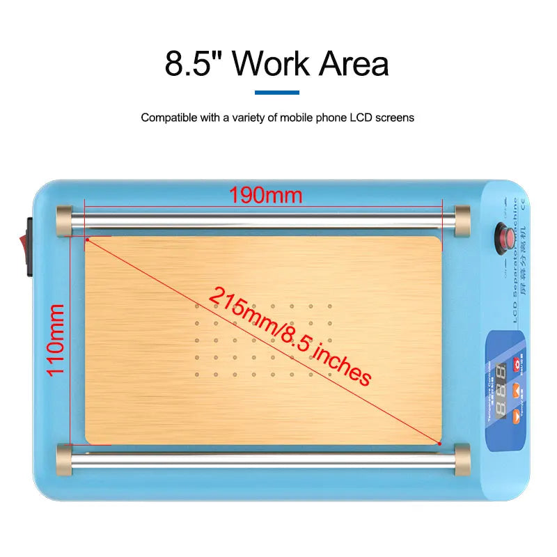 SUNSHINE SS-918L LCD Screen Separator Machine Temperature Ad