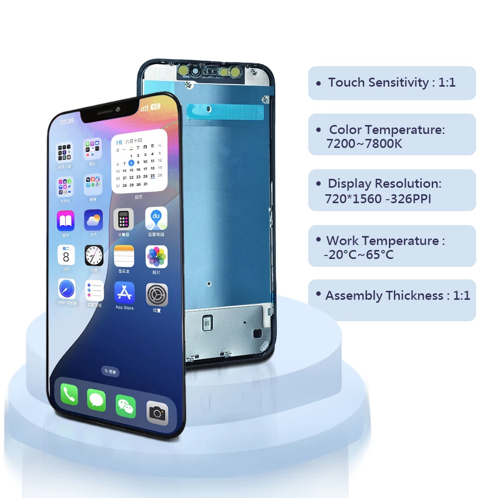OLED Pantalla for iphone 11 LCD Display Touch Screen Digitiz