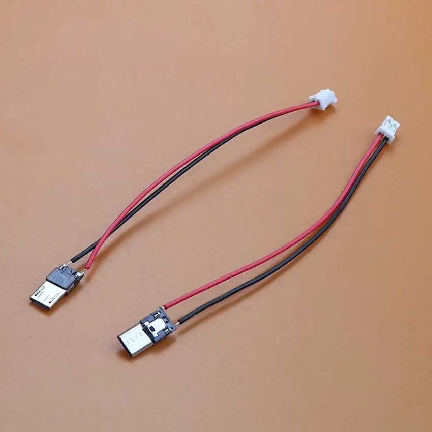 5pcs USB Adapter Cable PH2.0mm Terminal Micro USB Jack Type-