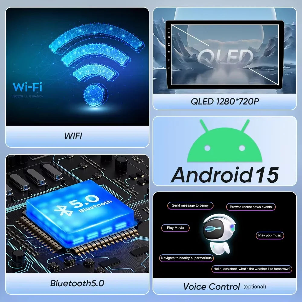 8.4 inch Android15 Car Stereo Radio For Dodge Charger Challe