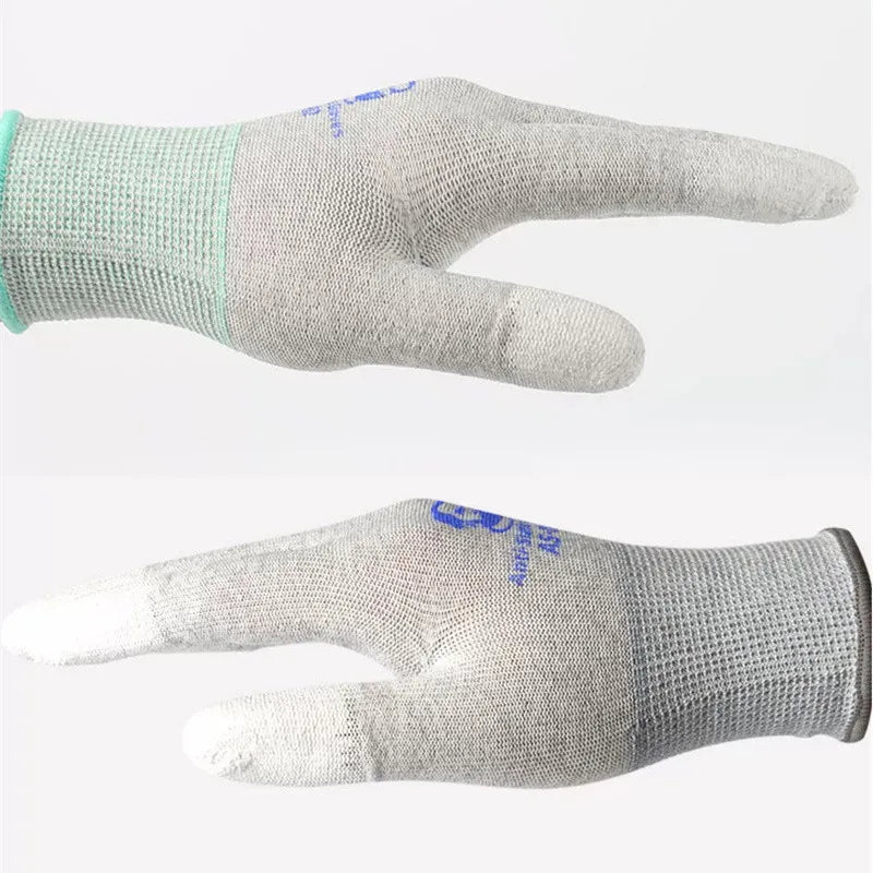 MECHANIC AS02 Anti-static Carbon Fiber Gloves PU Coating Lay