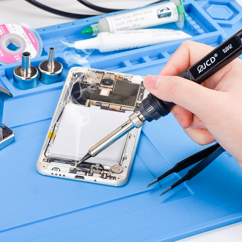 2 in 1 750W Hot Air Gun LCD Digital Display Welding Rework S