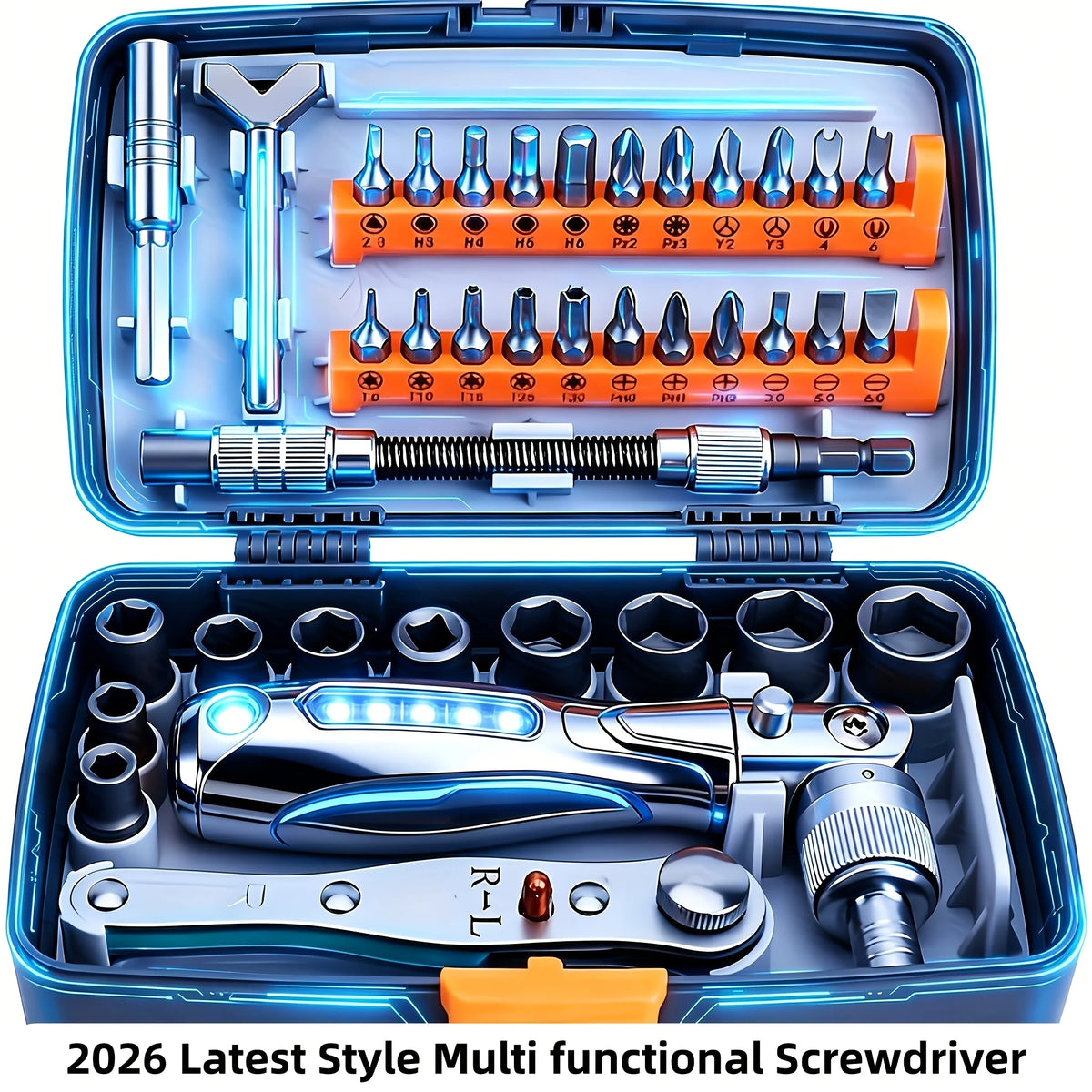 2026 7-in-1 Precision Premium Screwdriver Set Durable Tools 