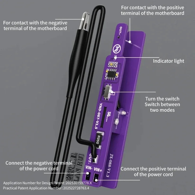 Lanrui M191 Universal Switch Clip Power On Tool Dual Mode De