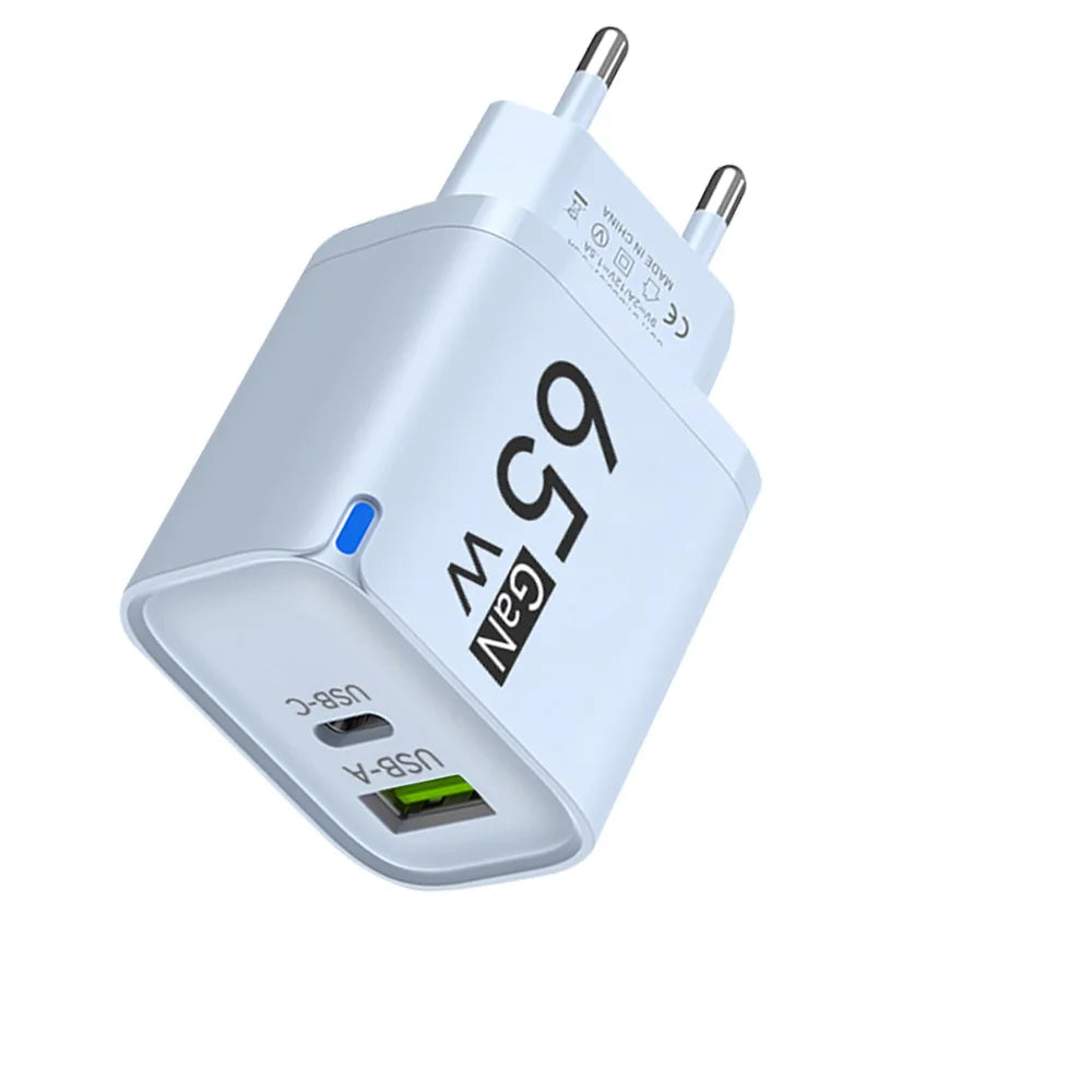 PD 65W USB C Fast Charger Quick Charge Wall Adapter For iPho