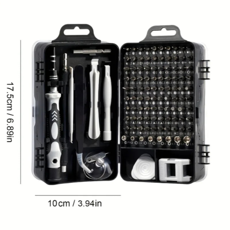 115Pcs Precision Screwdriver Set Mini Repair Tool Kit Torx T