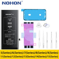 NOHON Phone Battery for iphone 5 6S 7 8plus X Xr Xs Max 11 1