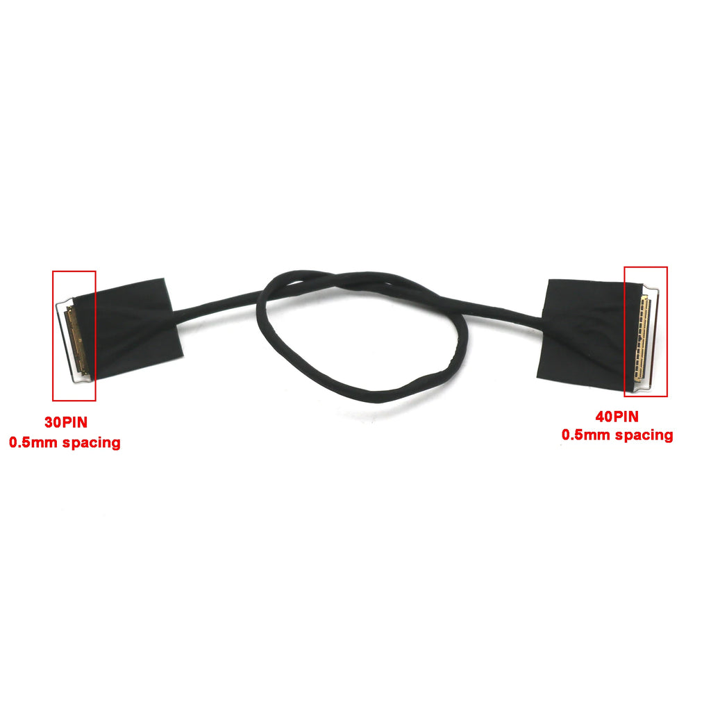Coaxial EDP Screen Cable 0.5MM Pitch 40PIN 30PIN Video Signa