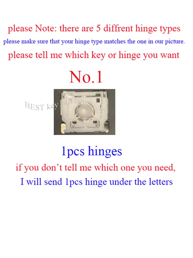Single Key cap hinges For Lenovo IdeaPad Slim 3 15ABR8 15IAH8 15IRH8 16IAH8 16IRU8 15IAN8 15IRU8 15AMN8 Keyboard Keys