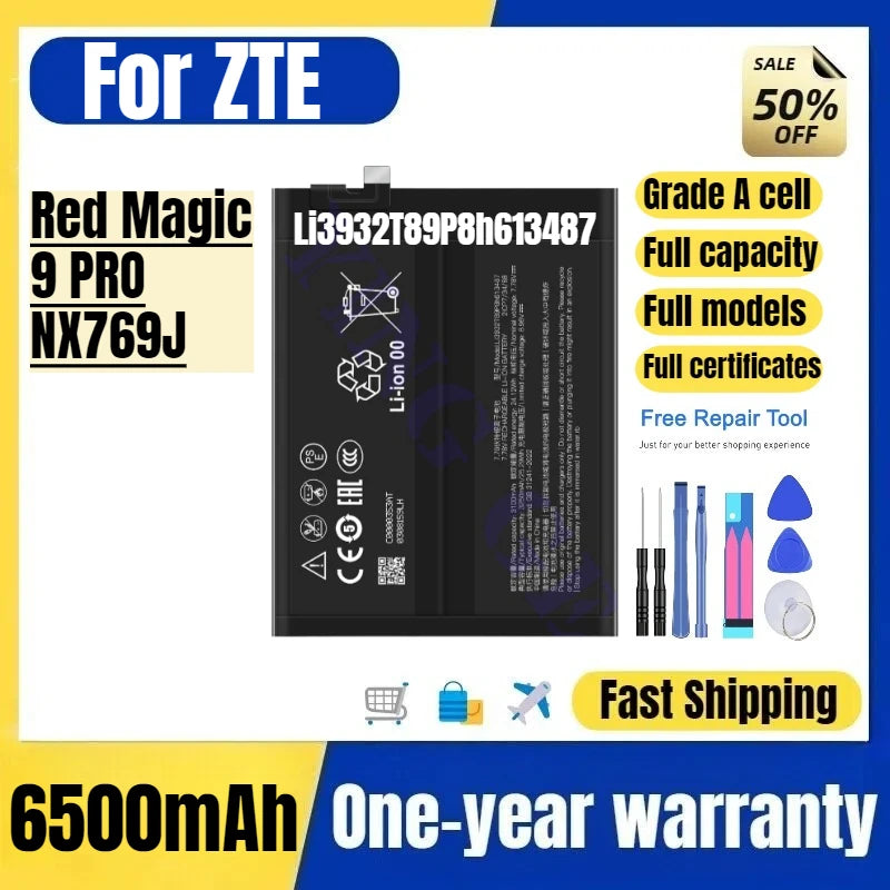 Li3932T89P8h613487 for ZTE Red Magic 9 PRO/NX769J Mobile Pho