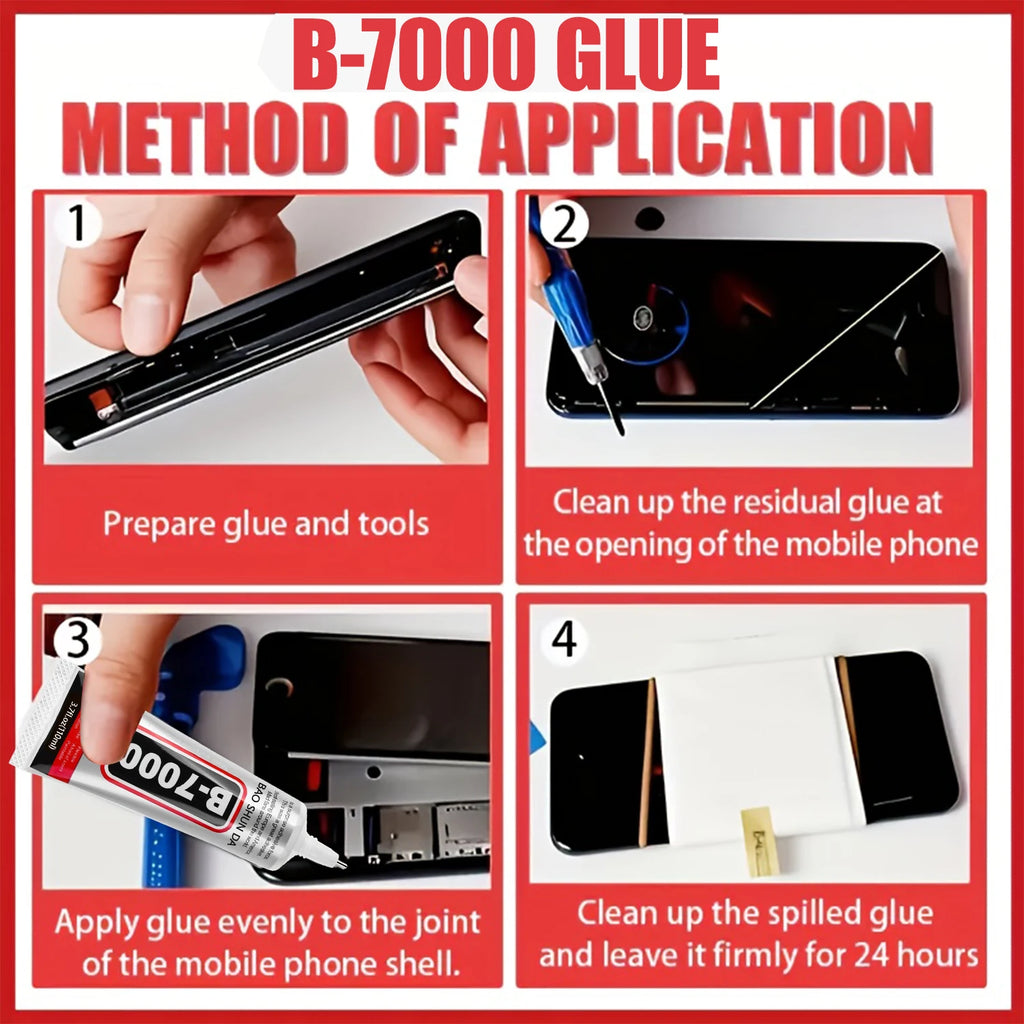 B7000/T7000 Glue Mobile Phone Screen High-Strength Waterproo