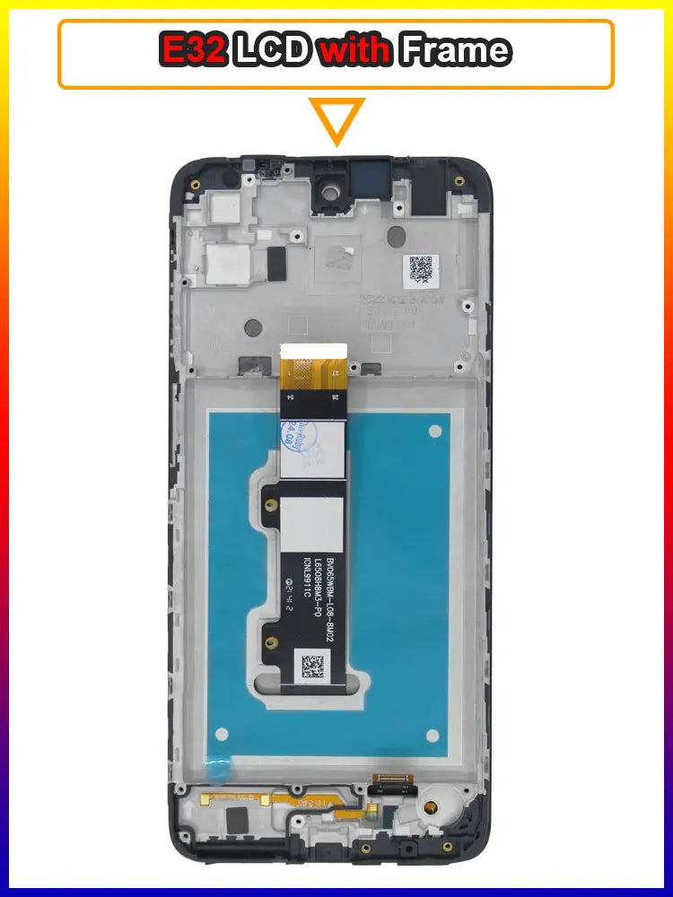 Tested LCD for Motorola Moto E32 XT2227 LCD Display Touch Screen Digitizer Assembly Replacement for Moto E32 XT2227 Phone creen