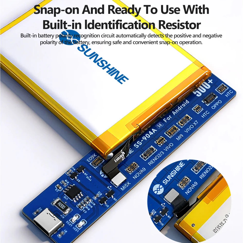 SUNSHINE SS-904 SE Android Battery Activation Board Low-Powe