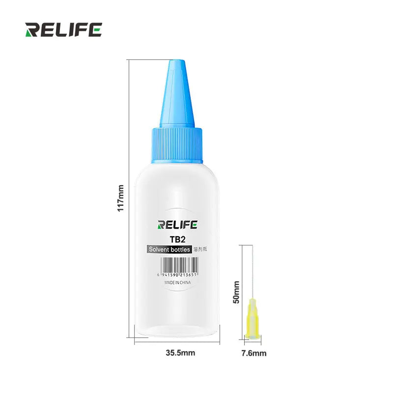 5pcs TB2 50ML Empty Plastic Bottle Phone Repair Squeeze Bott