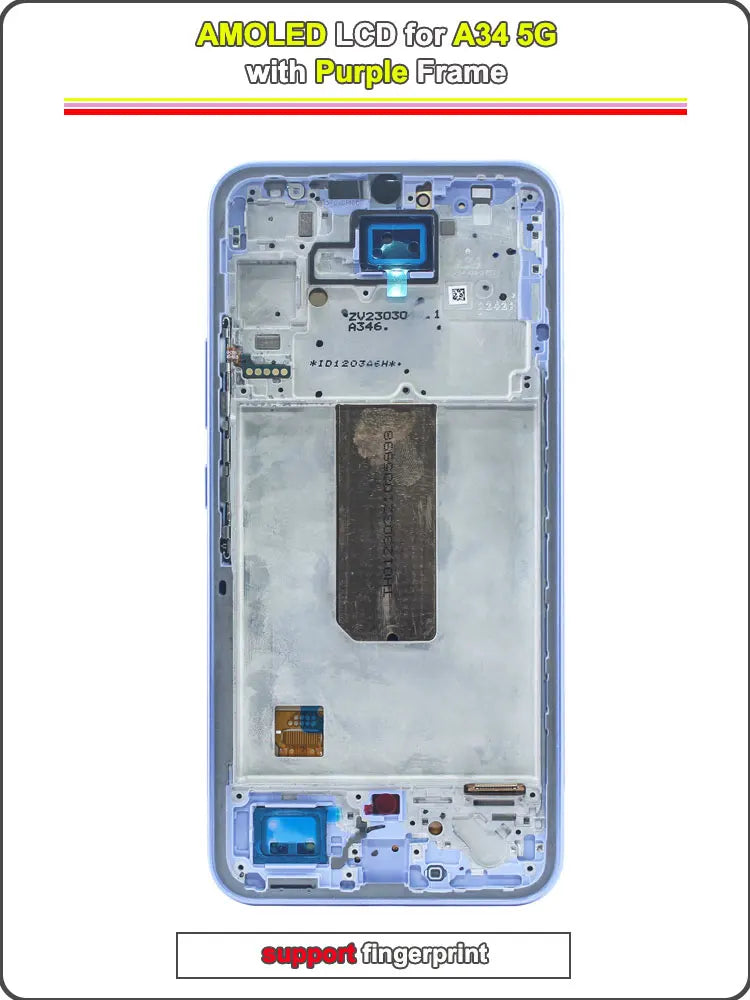 New Replacement for Samsung Galaxy A34 5G LCD Display Suitable for A34 5G A346E A346B A346M Mobile Phone LCD Screen Touch Screen
